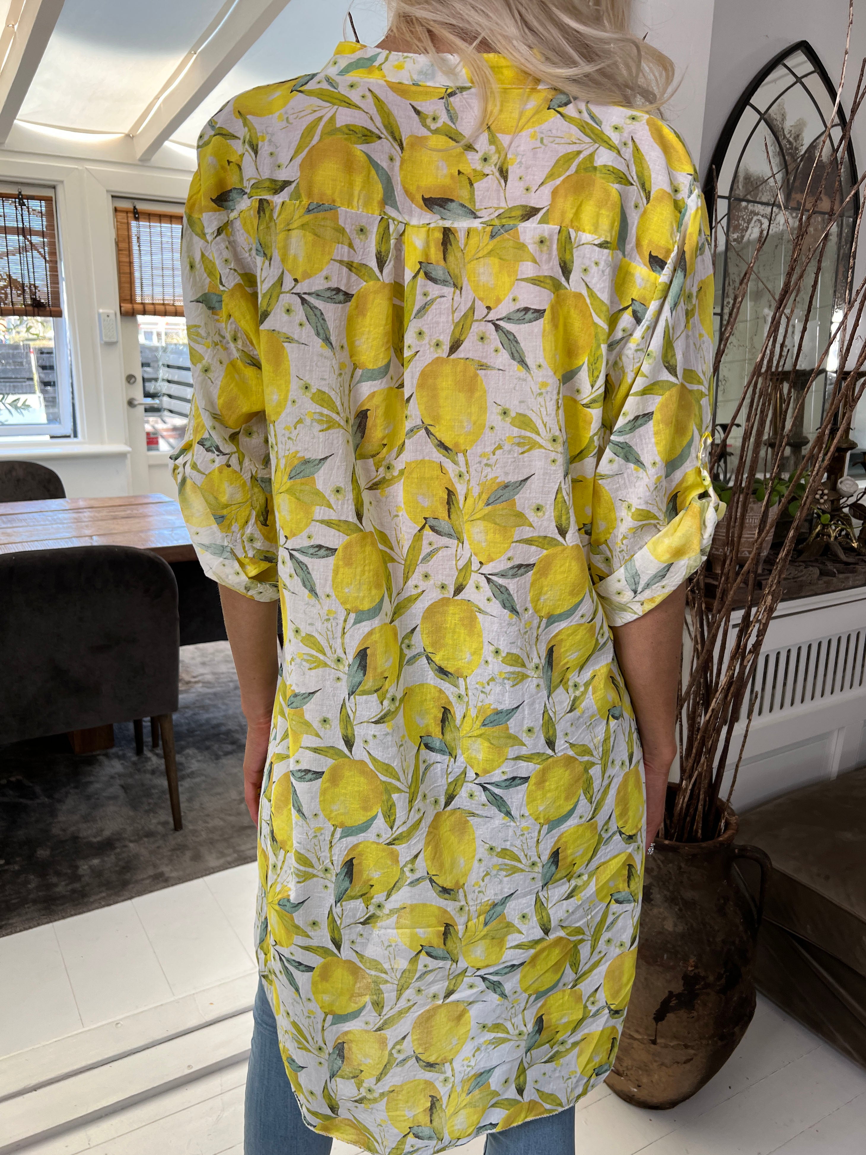 BERNA - SKJORTA MED CITRONER